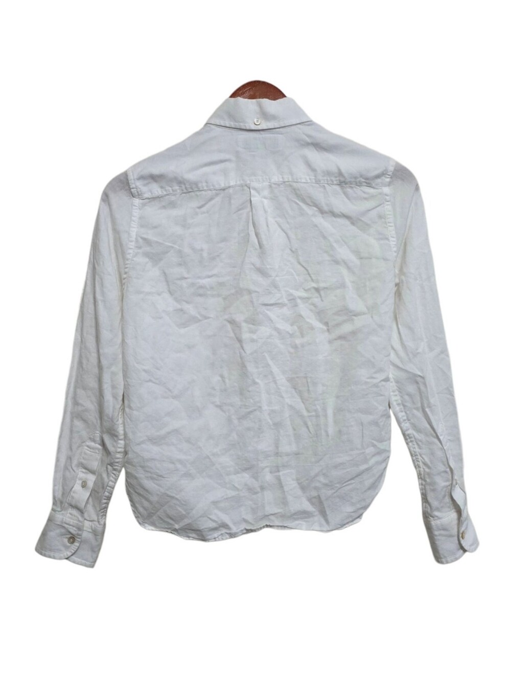 Buck Mason California Oxford Prep Shirt in White Size XS - Picture 4 of 5